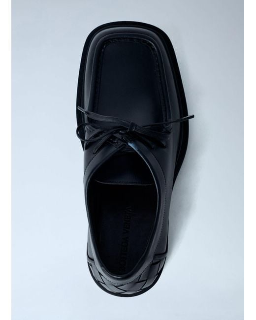 Bottega Veneta White Ben Lace-Up Shoes for men