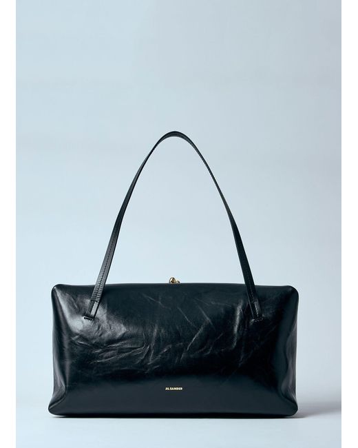 Jil Sander Blue Medium Goji Pillow Handbag