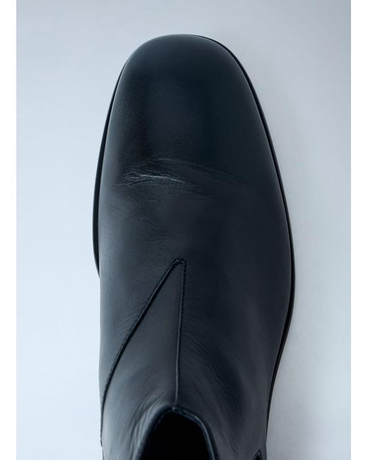 Prada Blue Ankle Boots