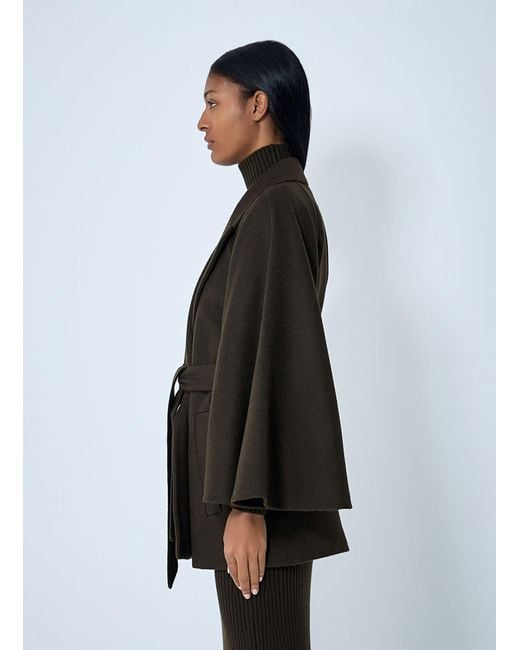 Max Mara Black Verna Short Coat
