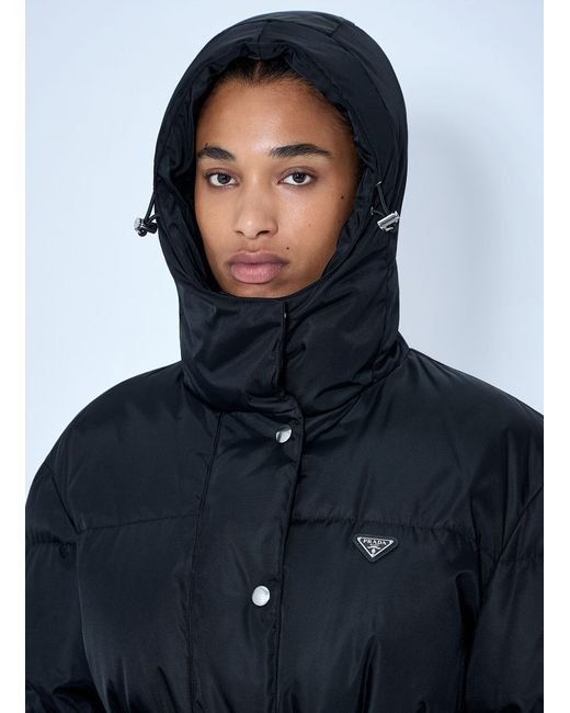 Prada Blue Re-Nylon Down Jacket