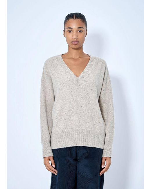 Rohe White Classic Mouliné Jumper