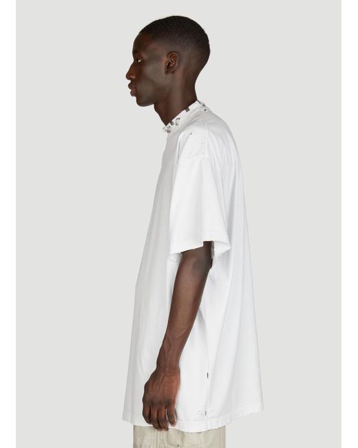 Balenciaga White Mann T-shirts 2 for men