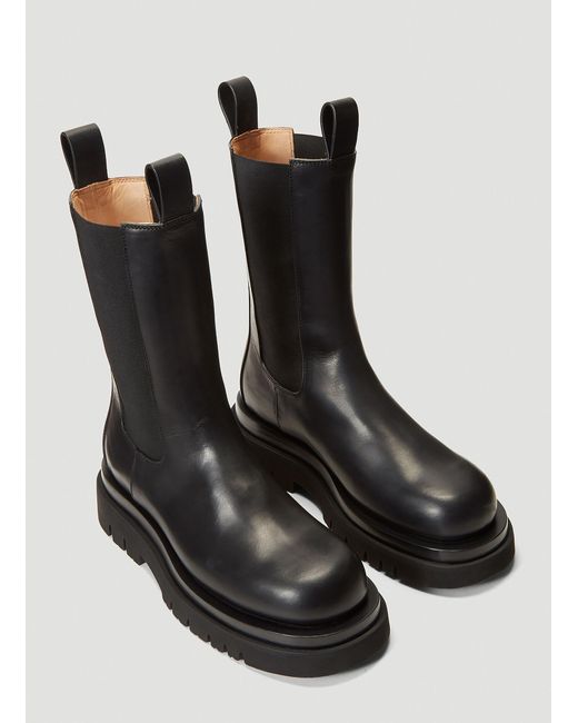Bottega Veneta Leather Chelsea Boots in Nero (Black) - Save 37% | Lyst