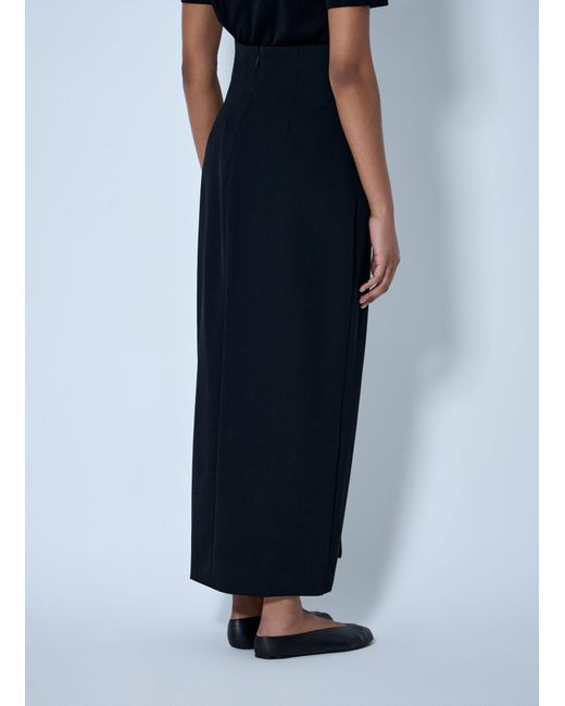 The Row Blue Iphora Maxi Skirt