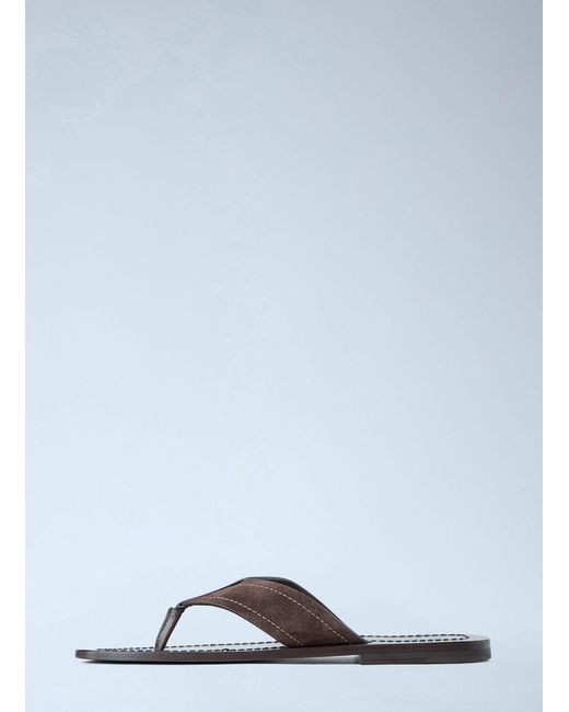 The Row Blue Dan Flip Flop for men