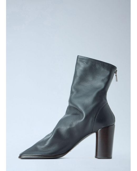 Lemaire Blue Glove Ankle Boots