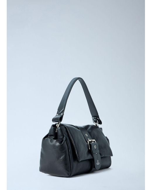 Vivienne Westwood Blue Hazel Treasure Xl Shoulder Bag