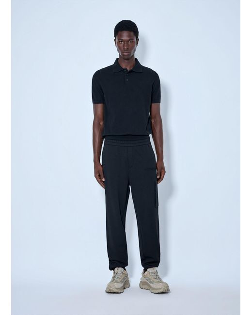 Moncler Blue Elasticated Waistband Joggers for men