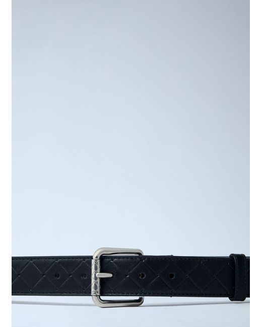 Bottega Veneta Multicolor Intrecciato Stamp Belt for men