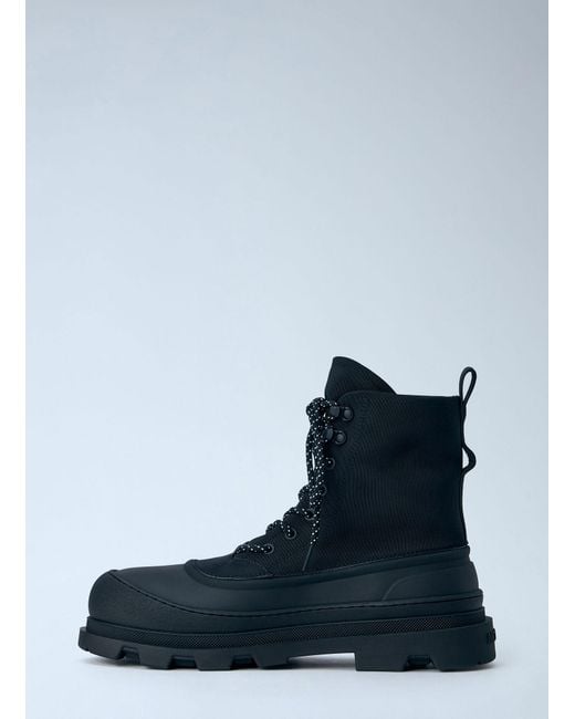 Moncler Blue Vera Sheal Ankle Boots for men