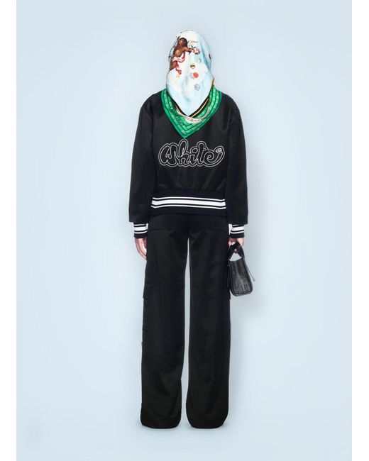 Off-White c/o Virgil Abloh Multicolor Off Toybox Satin Cargo Pants