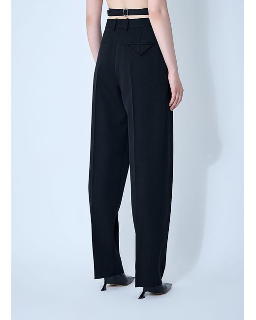 Bottega Veneta Blue Tailored Wool Pants