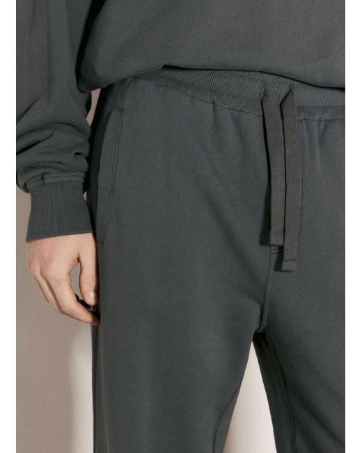 Dolce & Gabbana Black Wide Leg Tack Pants for men