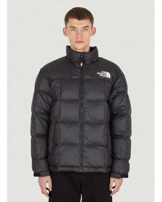 The North Face Lhotse Puffer Jacket in Black (Grey) for Men | Lyst Canada