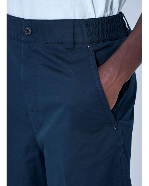 Moncler Blue Tailored Chino Trousers for men