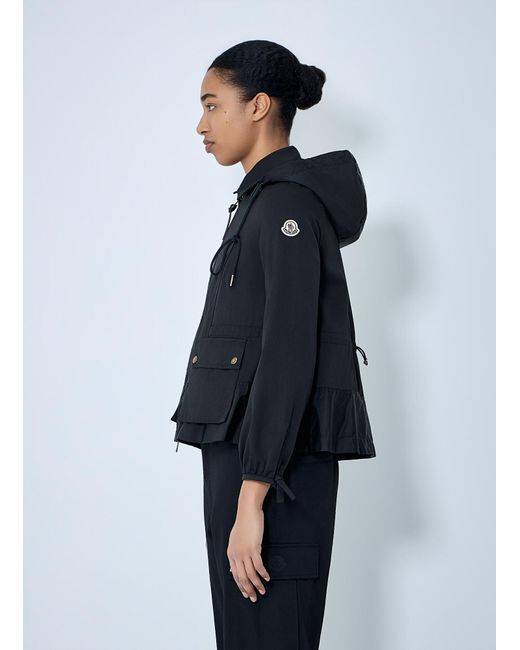 Moncler Blue Adenium Hooded Jacket