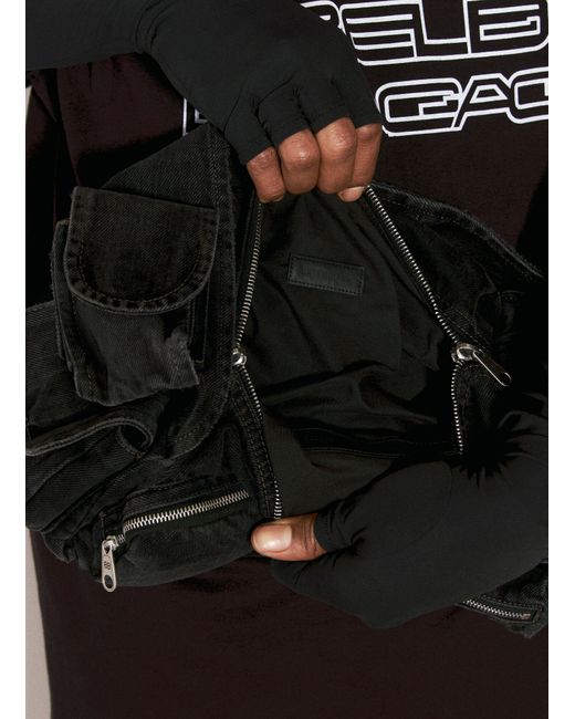 Balenciaga Black Superbusy Xs Sling Bag for men