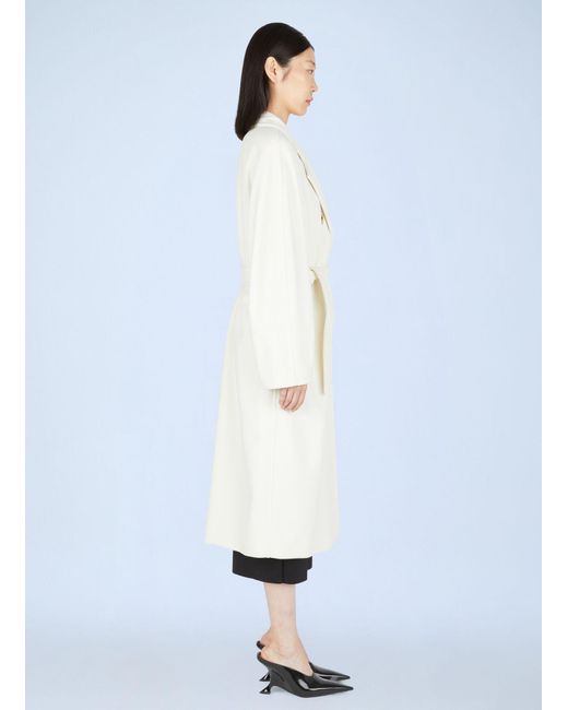Max Mara White Madame 101801 Coat