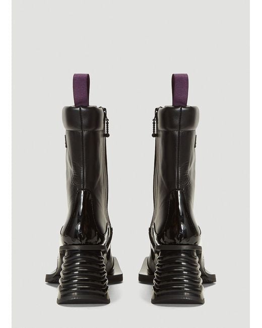 Eytys Black Gaia Leather Boots
