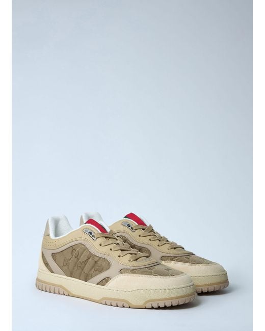 Gucci Natural Re-Web Sneakers for men