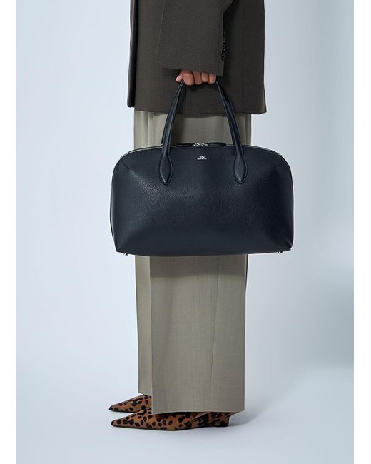 Totême  Blue Medium Leather Day Handbag