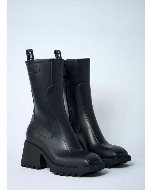 Chloé Blue Chloã Betty Rain Boots
