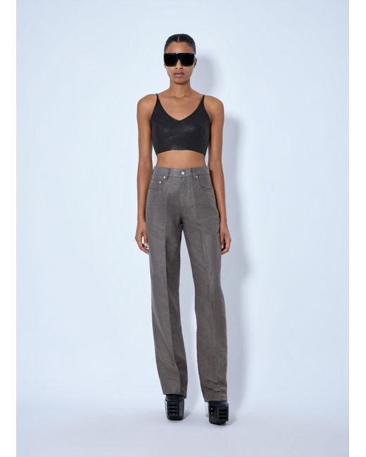 Rick Owens Gray Geth Pants