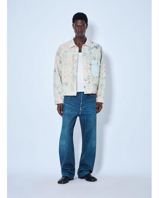 Junya Watanabe Blue X Levi's Wide-Leg Pants for men