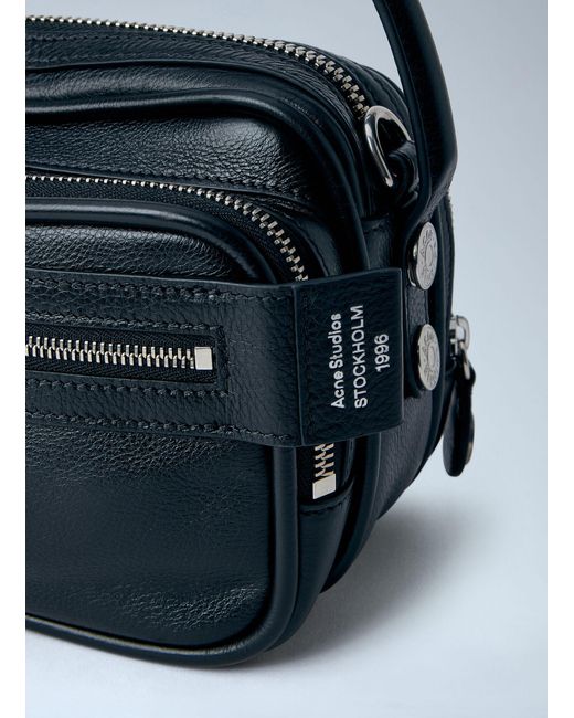 Acne Blue Camero Kit Crossbody Bag for men