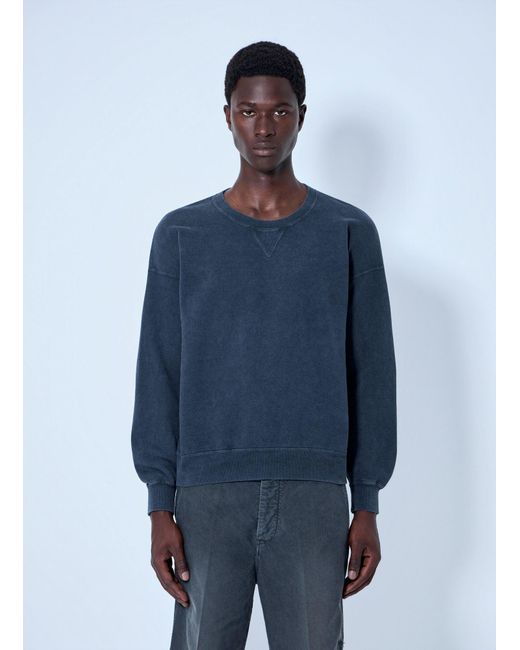 Visvim Blue Jumbo Sb Crew Sweatshirt for men