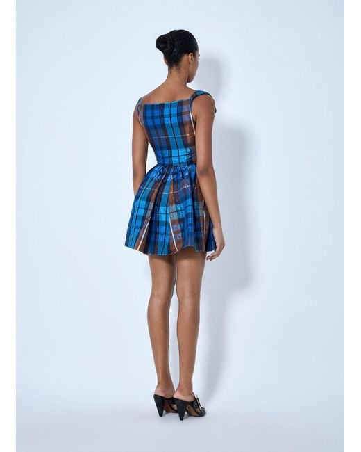 Vivienne Westwood Blue Mini Sunday Dress