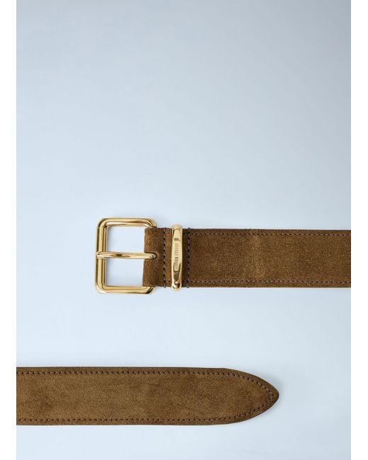 Miu Miu Blue Suede Belt