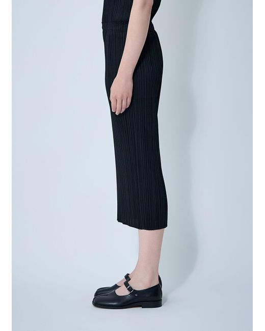 Pleats Please Issey Miyake Black Pleated Skirt