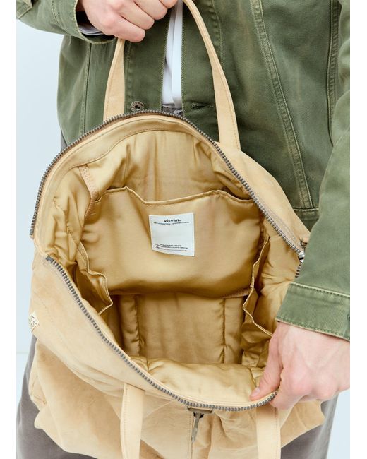 Visvim Natural Mavcat Tote Bag for men