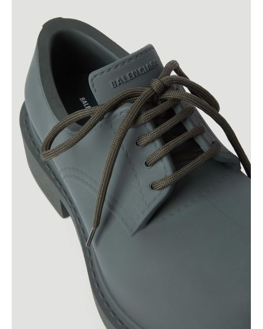 Balenciaga Gray Derby Shoes for men