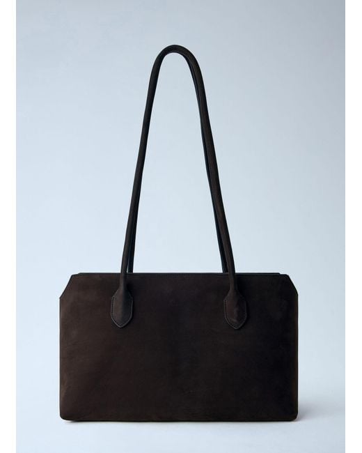 The Row Black Terrasse Shoulder Bag