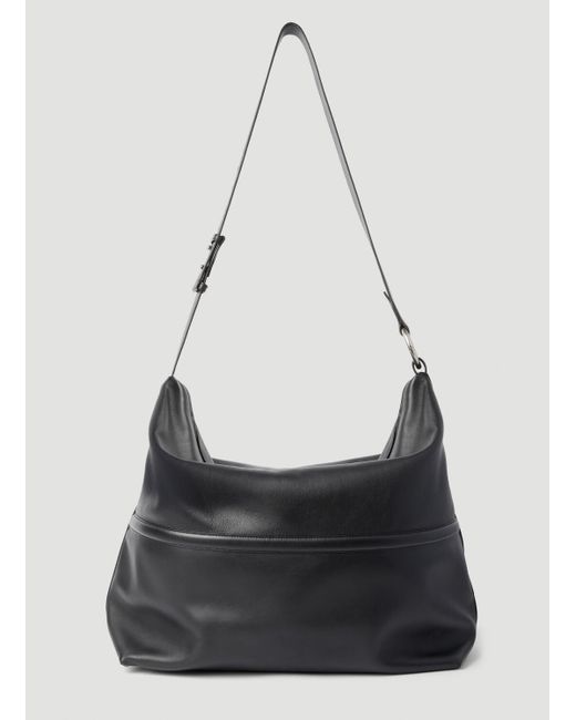 Dries Van Noten Gray Leather Crossbody Bag for men