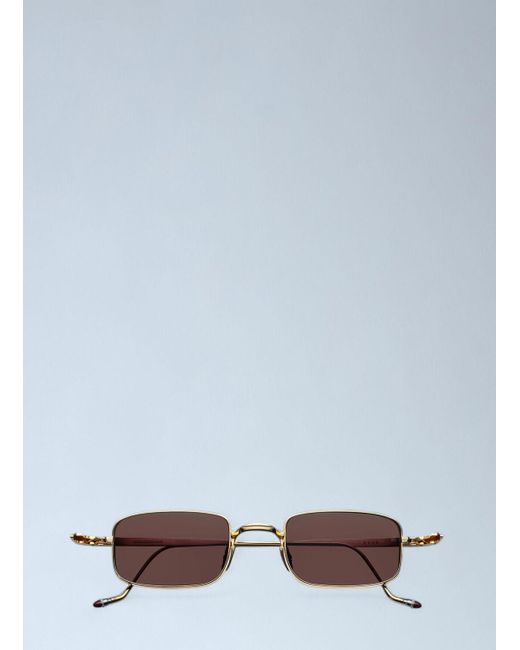 Jacques Marie Mage Blue Dusk Rectangle Sunglasses