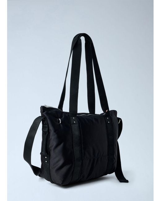 Rick Owens Black Nylon Tote Bag for men
