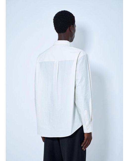 The Row White Perlo Shirt for men