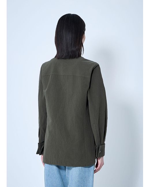 Saint Laurent Gray Cassandre Shirt