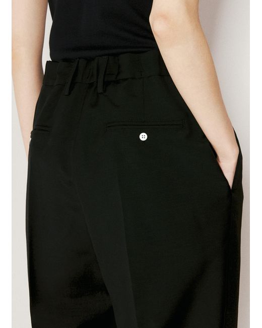 Prada Black Light Mohair Pants