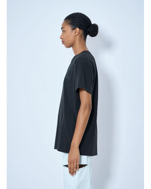 Maison Margiela Black Numbers Regular T-Shirt