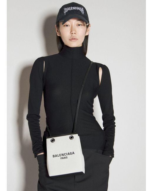 Balenciaga Black Duty Free Phone Holder Bag