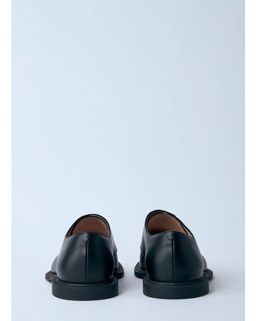 The Row Blue Novus Derby Shoe for men