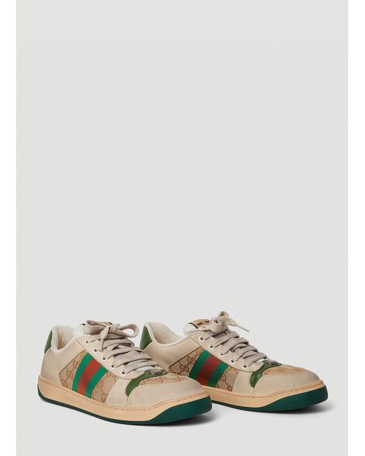 Gucci Multicolor Screener Logo Sneakers
