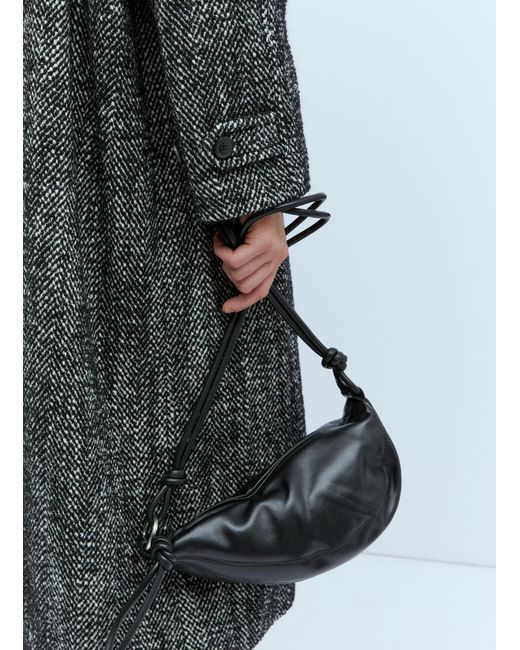 Dries Van Noten Gray Soft Leather Crossbody Bag for men