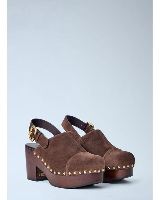 Chloé Brown Chloé Jeannette Clogs