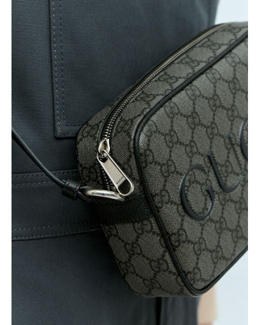 Gucci Gray Mann Crossbody Bags One Size for men